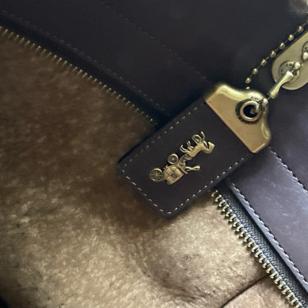 Coach 1941 Rogue Shearling Tote - Picture 5 of 10